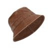 CAPPELLO BUCKET MARRONE