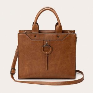 Borsa Maxi Tote Cognac