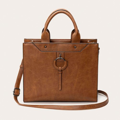Borsa Maxi Tote Cognac