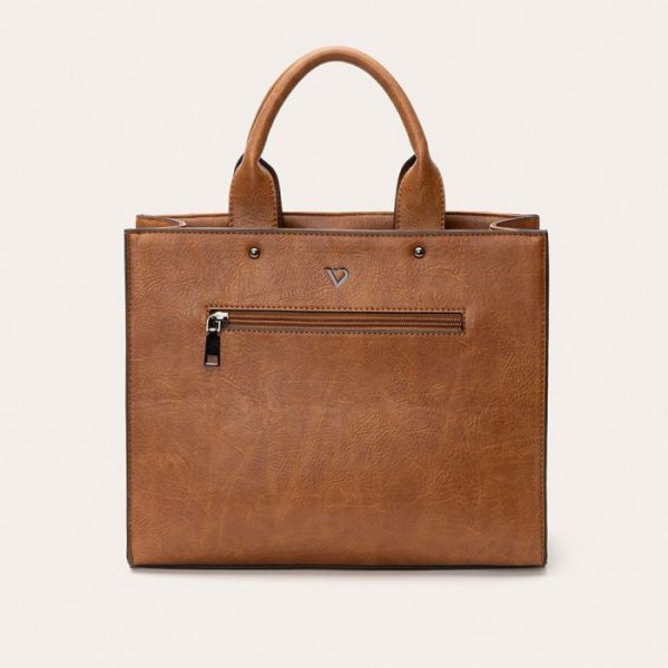 Borsa Maxi Tote Cognac