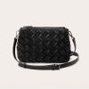 POCHETTE WEAVED NERA