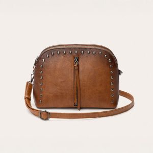 Borsa Bowling Cognac