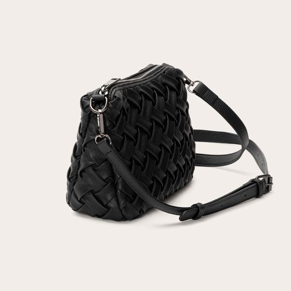 POCHETTE WEAVED NERA