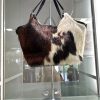 "Wild Chic – Borsa in Vera Pelle & Cavallino Multitone"